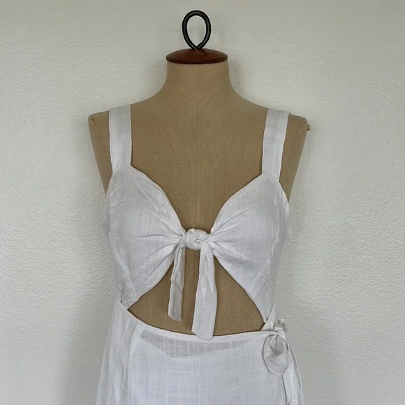 L*Space Morning Star Dress White Size M - Picture 4 of 13